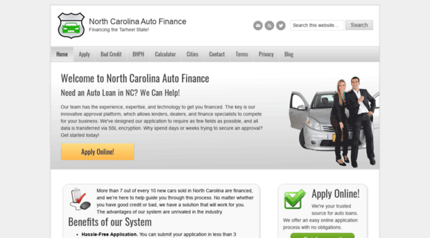northcarolinaautofinance.com