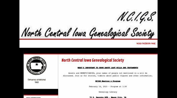 northcentraliowagenealogy.com