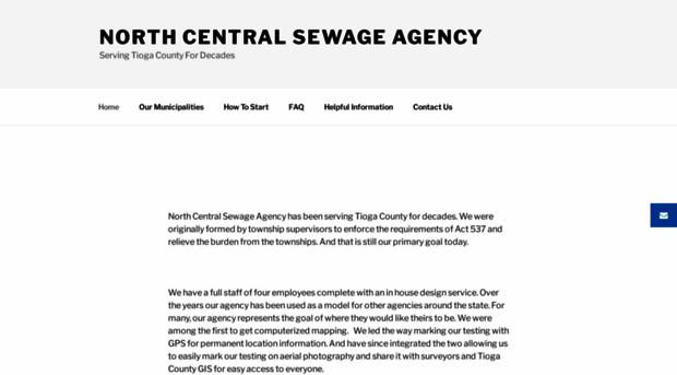 northcentralsewageagency.com