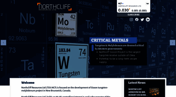 northcliffresources.com