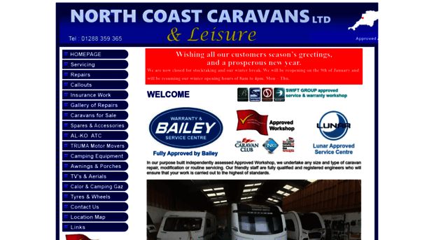 northcoastcaravans.co.uk