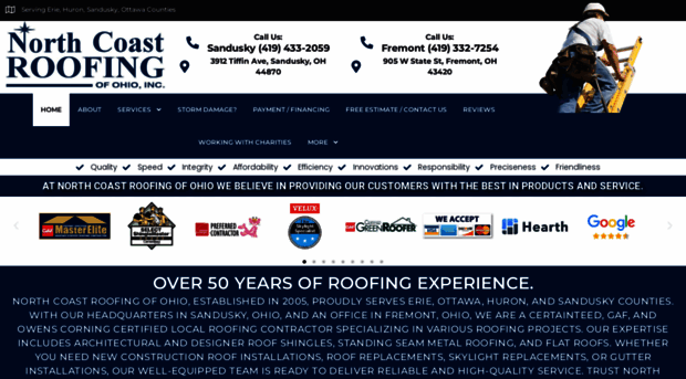 northcoastroofing.com