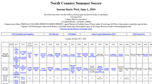 northcountrysummersoccer.com