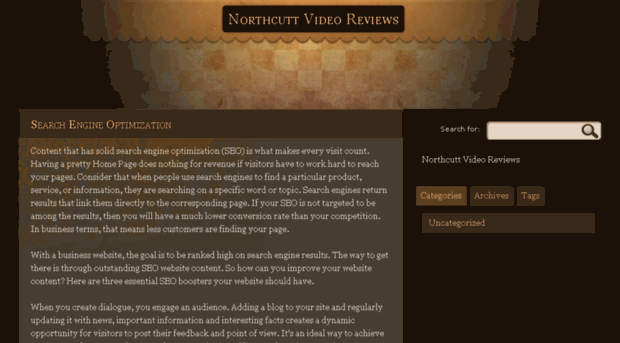 northcuttvideoreviews.com