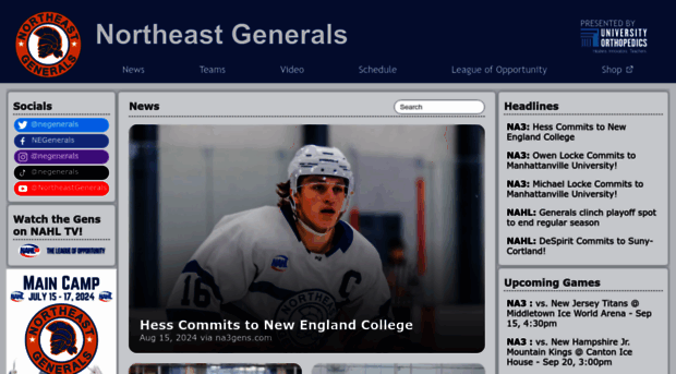 northeastgenerals.com