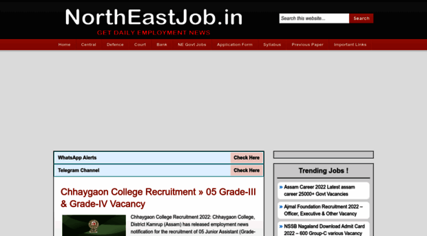 northeastjob.in