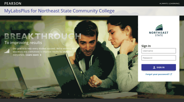 northeaststate.mylabsplus.com