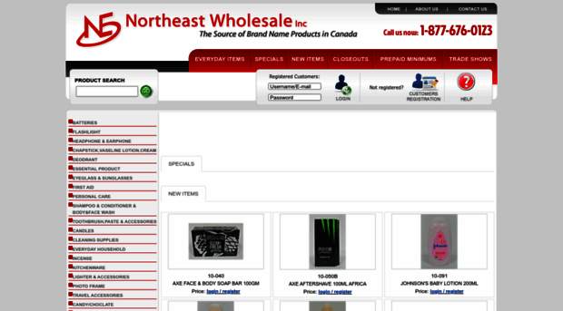 northeastwholesale.com