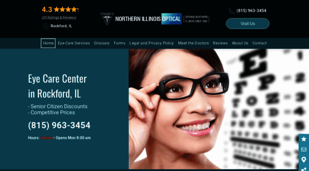 northernillinoisoptical.com