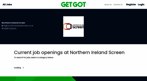 northernirelandscreen.getgotjobs.co.uk