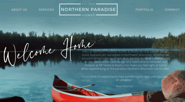 northernparadisehomes.com