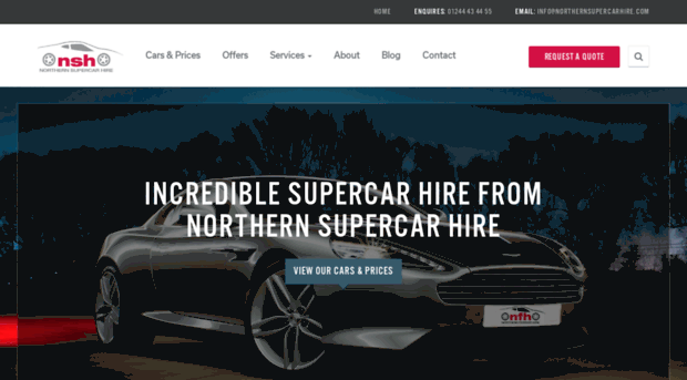 northernsupercarhire.com