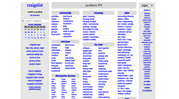 northernwi.craigslist.org