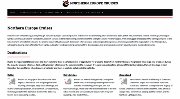 northeuropecruises.com