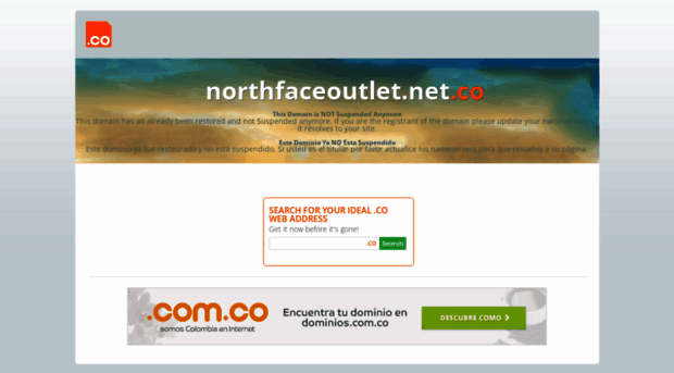 northfaceoutlet.net.co