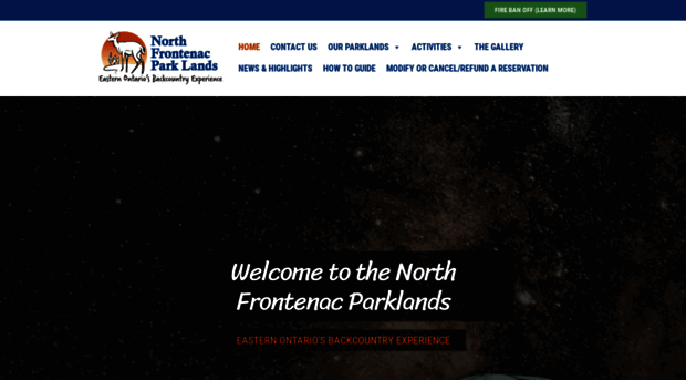 northfrontenacparklands.com