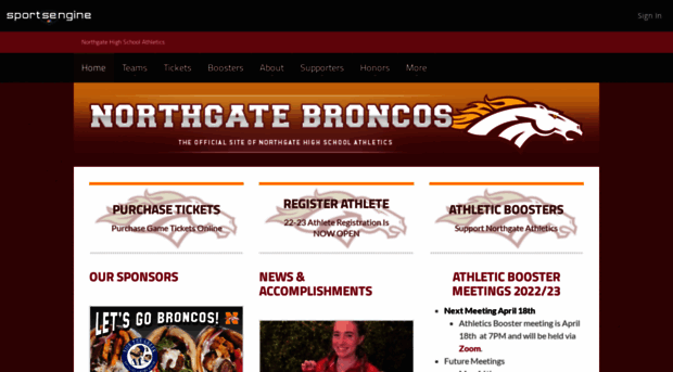 northgatebroncos.org