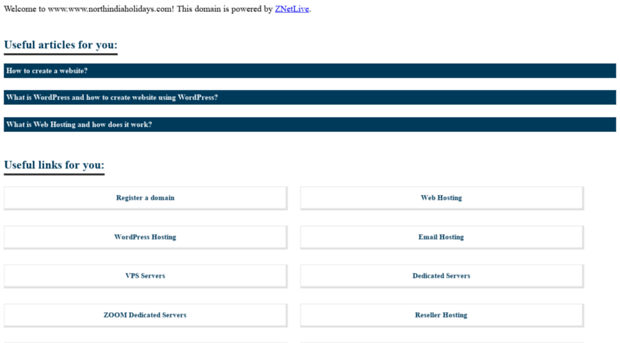 northindiaholidays.com