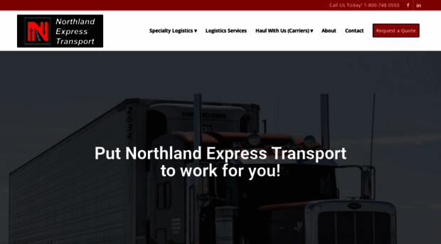 northlandexpresstransport.com