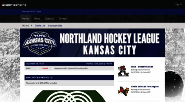 northlandhockeyleaguekc.com