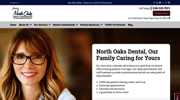 northoaksdental.com