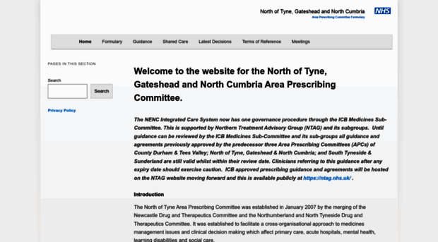 northoftyneapc.nhs.uk