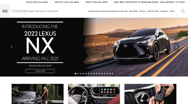 northparklexusatdominion.com