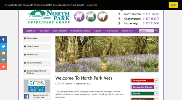 northparkvets.co.uk