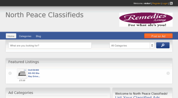 northpeaceclassifieds.com