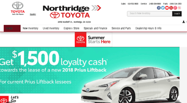 northridgetoyota.com