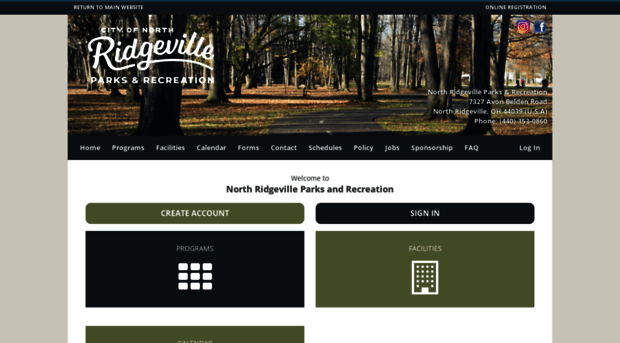 northridgeville.recdesk.com