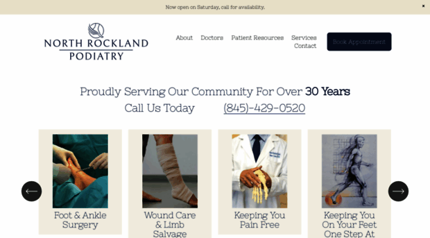 northrocklandpodiatry.com