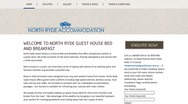 northrydeguesthouse.com.au