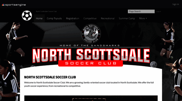 northscottsdalesoccerclub.com