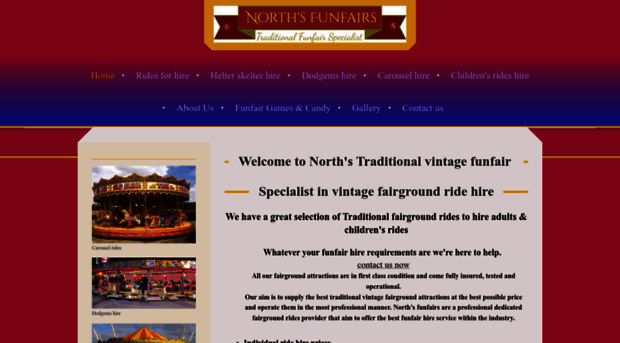 northsfunfairs.co.uk
