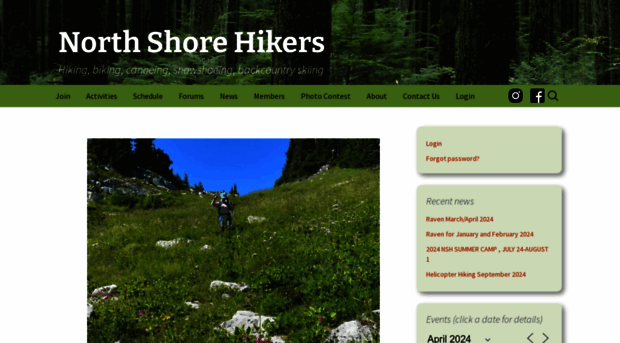 northshorehikers.org