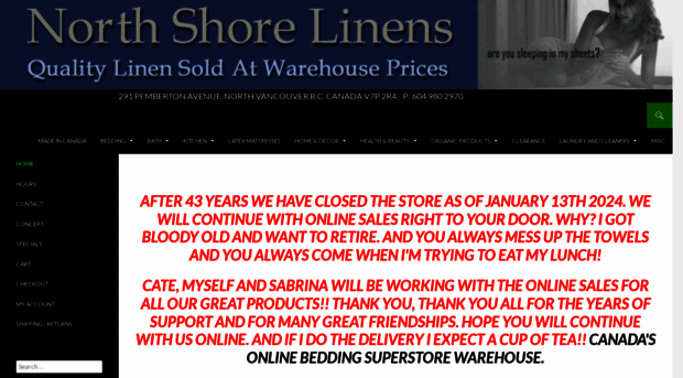 northshorelinens.com