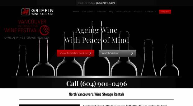 northshorewinestorage.com