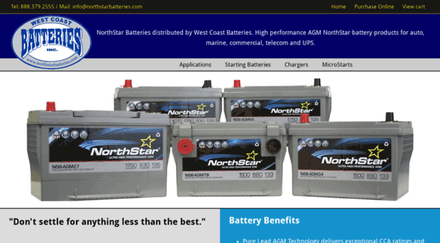 northstarbatteries.com
