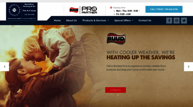 northstarheatingandair.com