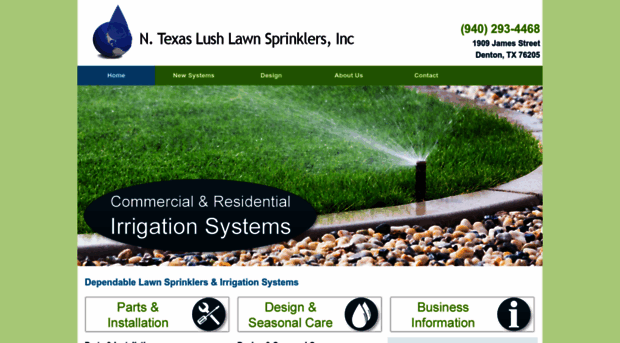 northtexaslushlawnsprinklers.com