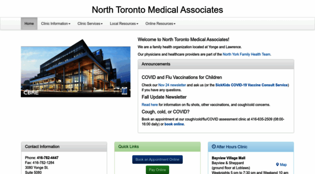 northtorontomedical.ca