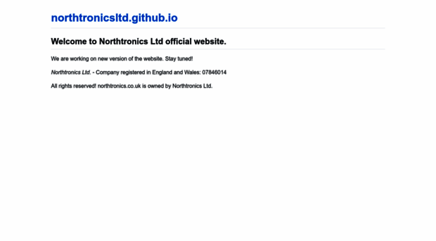 northtronics.co.uk