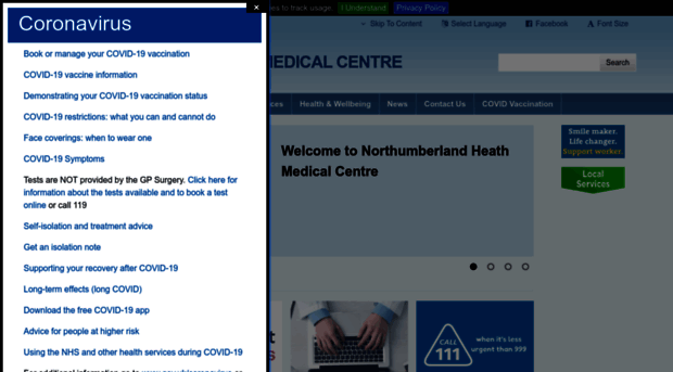 northumberlandheathmedicalcentre.co.uk