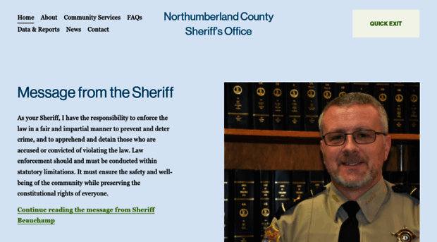 northumberlandsheriff.net