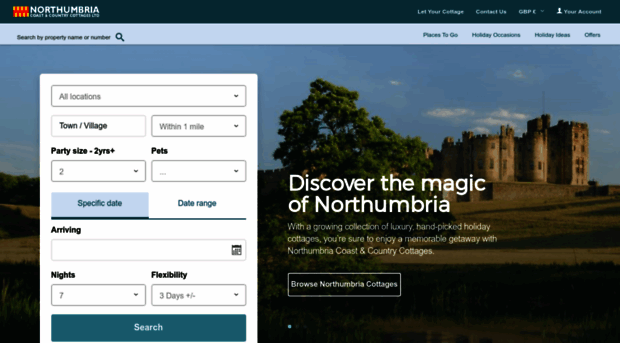 northumbria-cottages.co.uk