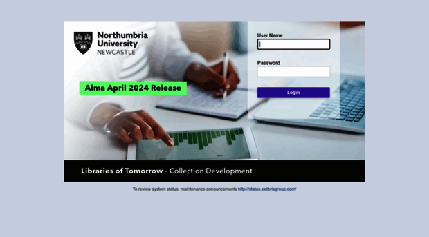northumbria.userservices.exlibrisgroup.com