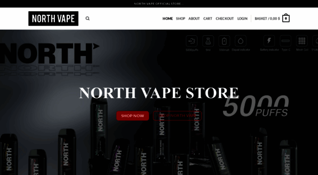 northvapeofficialstore.com