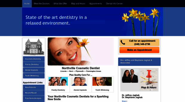 northvillecosmeticdentist.com