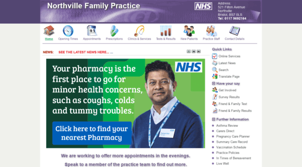 northvillefamilypractice.nhs.uk